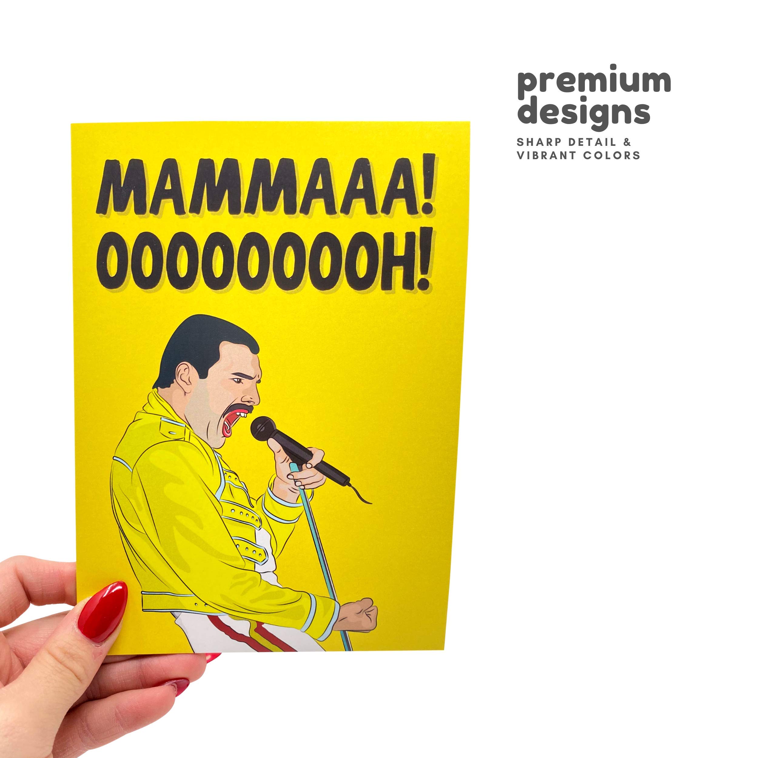 Funny Mother's Day Cards for Mom - Humorous Birthday & Thank You Greeting Cards from Daughter or Son | Perfect for Gifts, Special Occasions & Making Mom Laugh | Oooh Mamma Card Collection