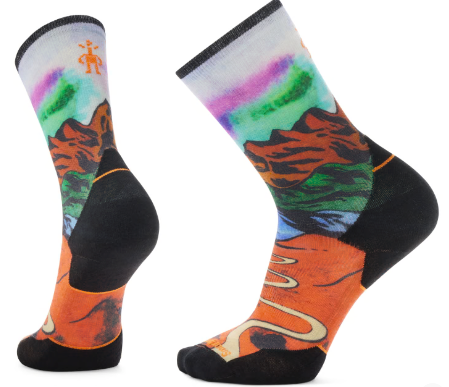 Smartwool Unisex Crew Trail Running Socks - Moisture-Wicking Hiking & Outdoor Adventure Socks for Men & Women - Perfect for Hiking, Running & Camping