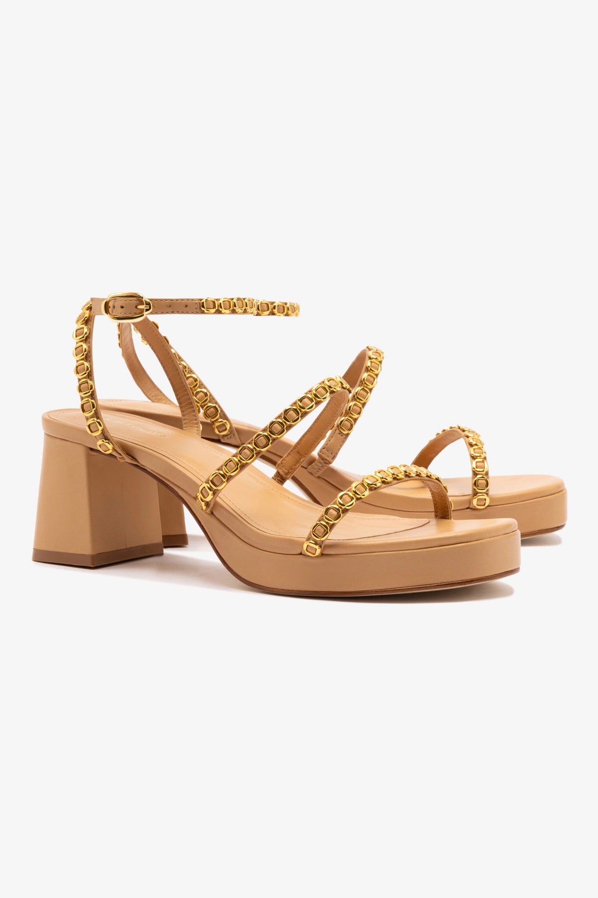 Gio Milanina Women's Leather Sandals in Tan - Comfortable & Stylish Casual Summer Shoes for Beach, Walking, and Outdoor Activities
