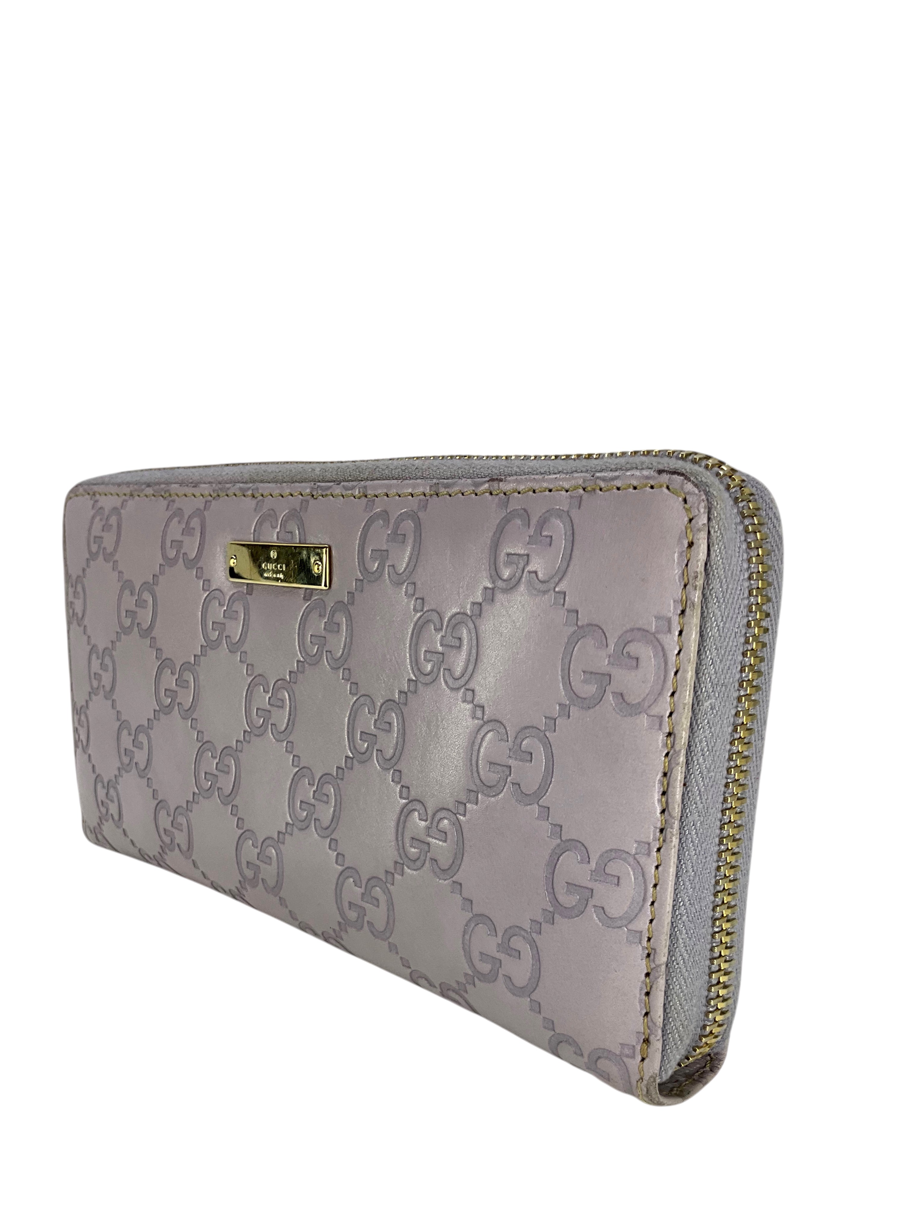 Gucci Guccissima Leather Continental Wallet for Men - Slim Bifold Wallet with RFID Protection - Luxury Designer Wallet for Business, Travel & Everyday Use