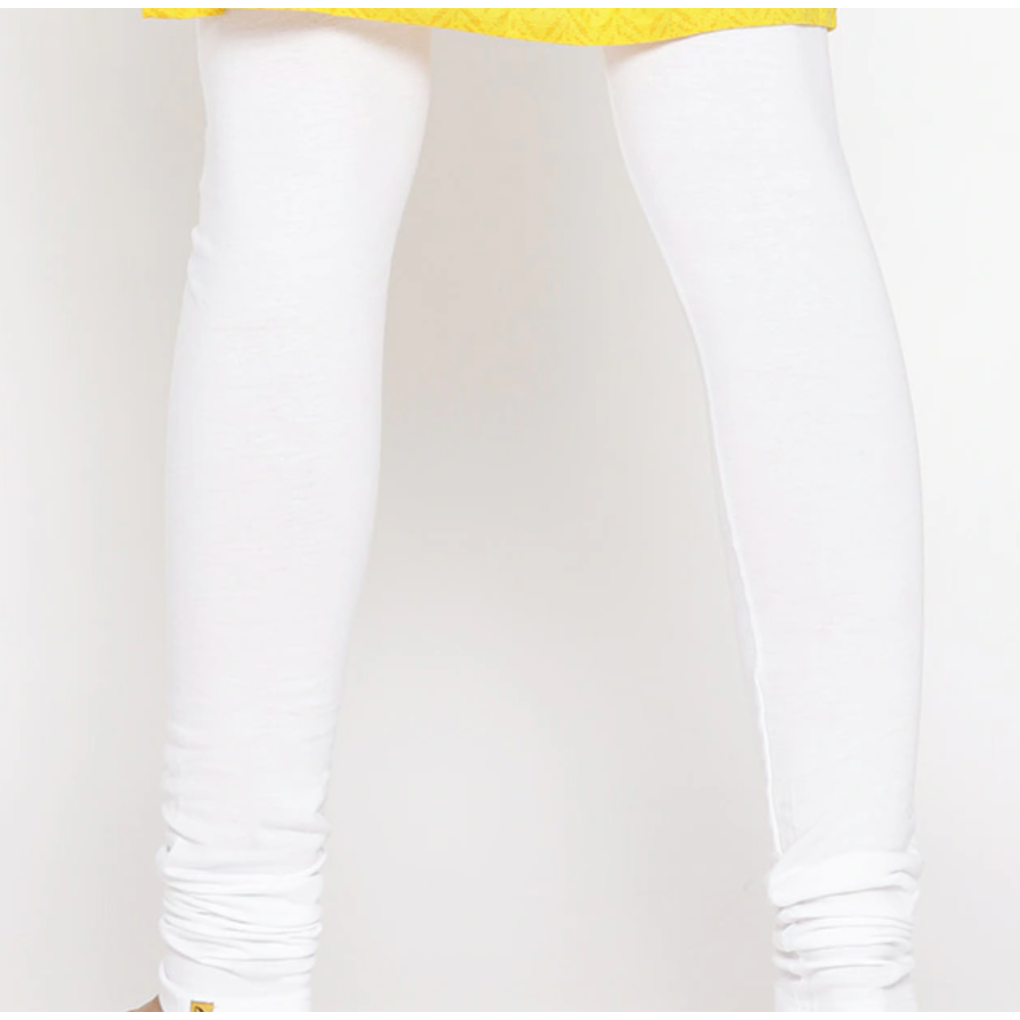 High Waist White Leggings for Women - Soft & Stretchy Yoga Pants, Workout Tights, Lounge & Running Bottoms