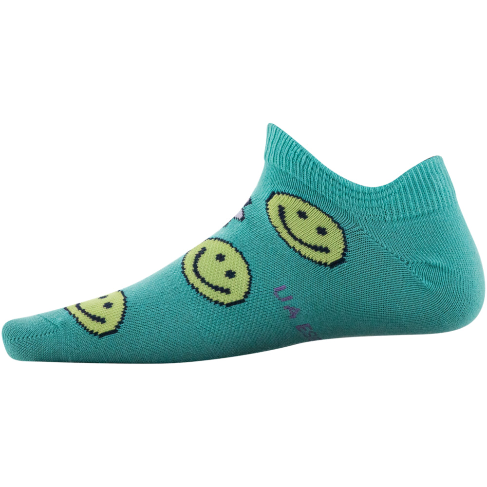 Under Armour Youth Essential No Show Socks 6-Pack for Girls - Breathable & Cushioned Athletic Socks for Running, School & Everyday Comfort