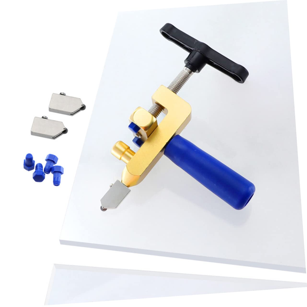 Professional Glass Cutting Pliers - Glass & Ceramic Cutter Tool with Breaker & Divider for Mirror, Tile & DIY Projects - Perfect for Mosaic Art, Home Renovation & Crafting