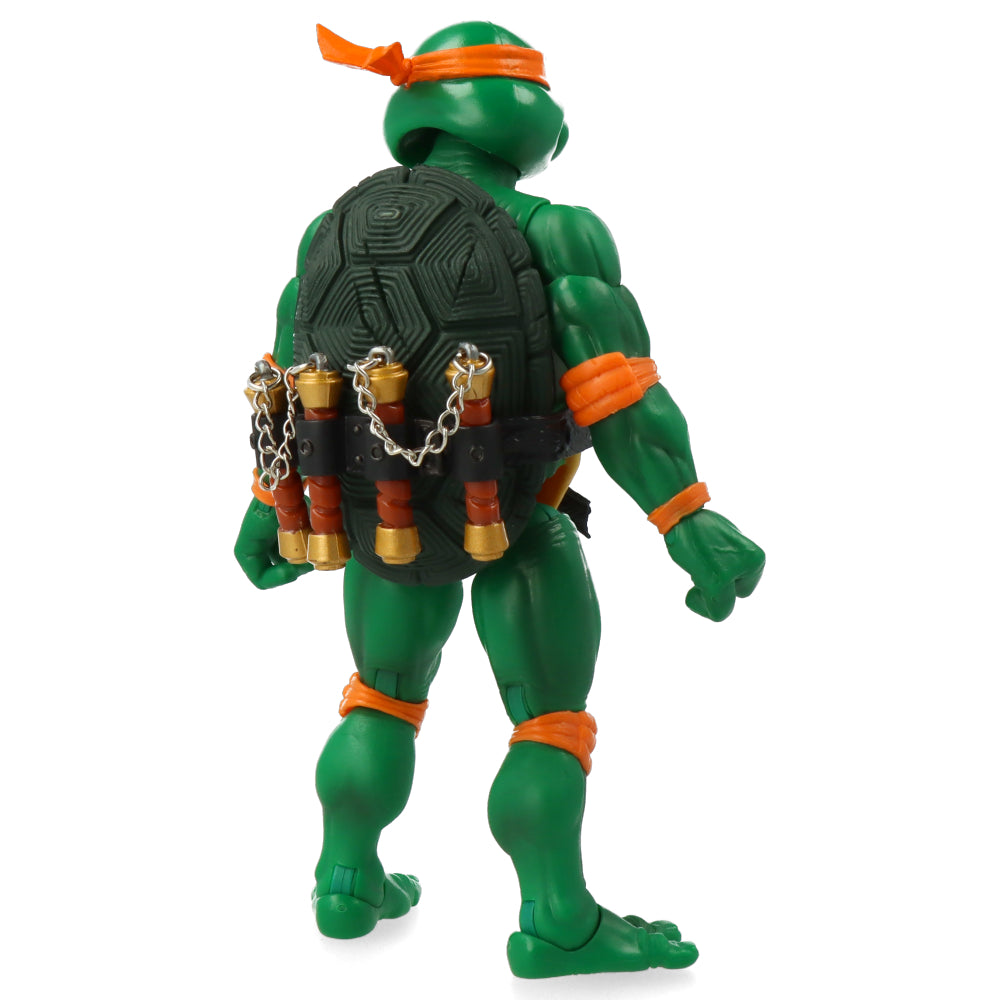 Michelangelo Teenage Mutant Ninja Turtles TMNT Ultimates Action Figure - Collectible Toy for Fans & Gift for TMNT Lovers
