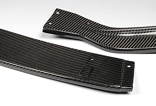3-Piece Front Bumper Lip Spoiler for 2014-2016 Lexus IS250 IS350 F-Sport | Real Carbon Fiber Body Kit Splitter | JDM-Style Air Chin | Perfect for Car Enthusiasts & Street Racing Upgrades