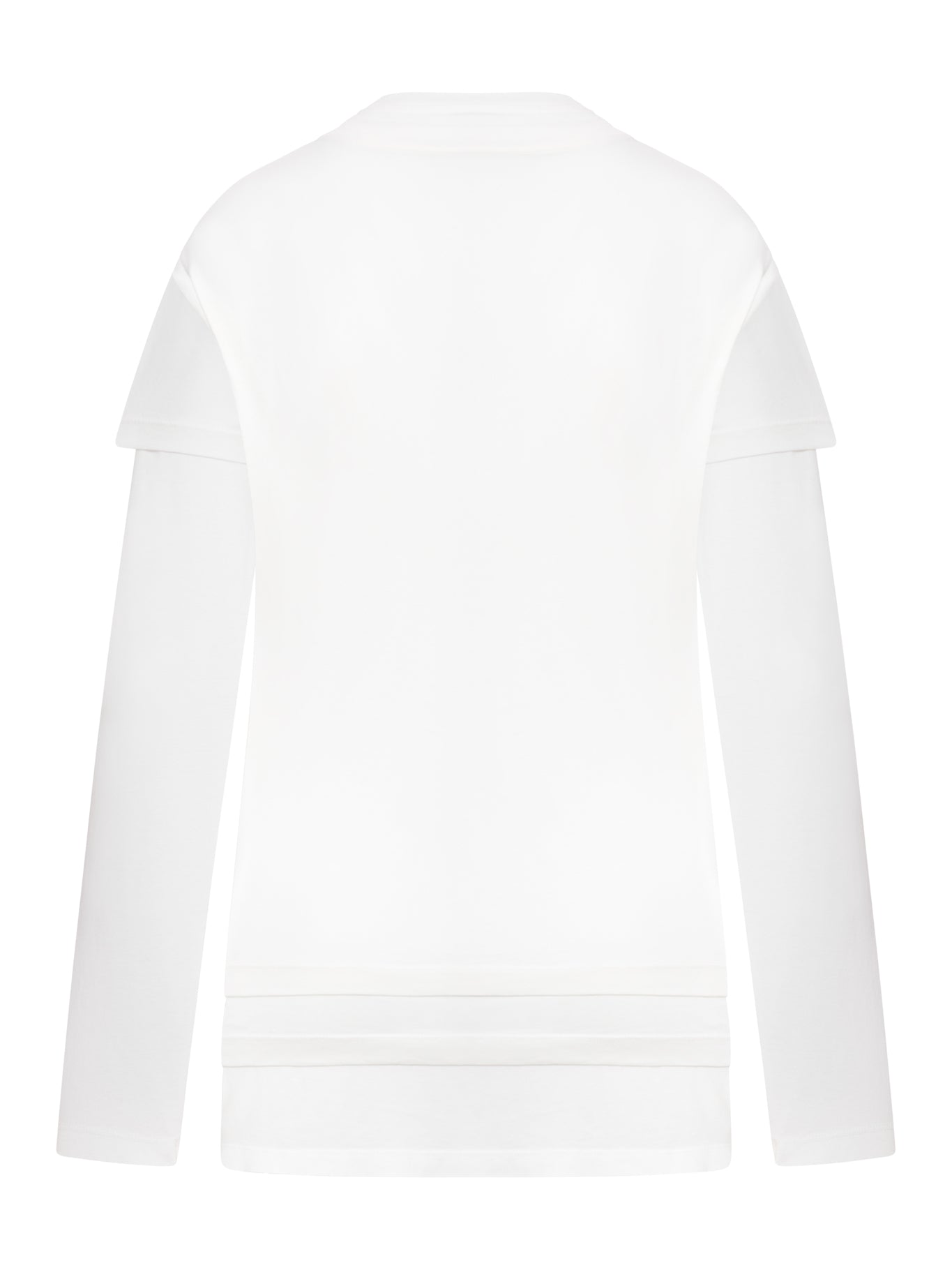 Miu Miu 3-Pack Jersey T-Shirts for Women - Soft Cotton White Basic Tees (Pack of 3) | Casual Everyday Wear, Layering, and Lounge Outfits