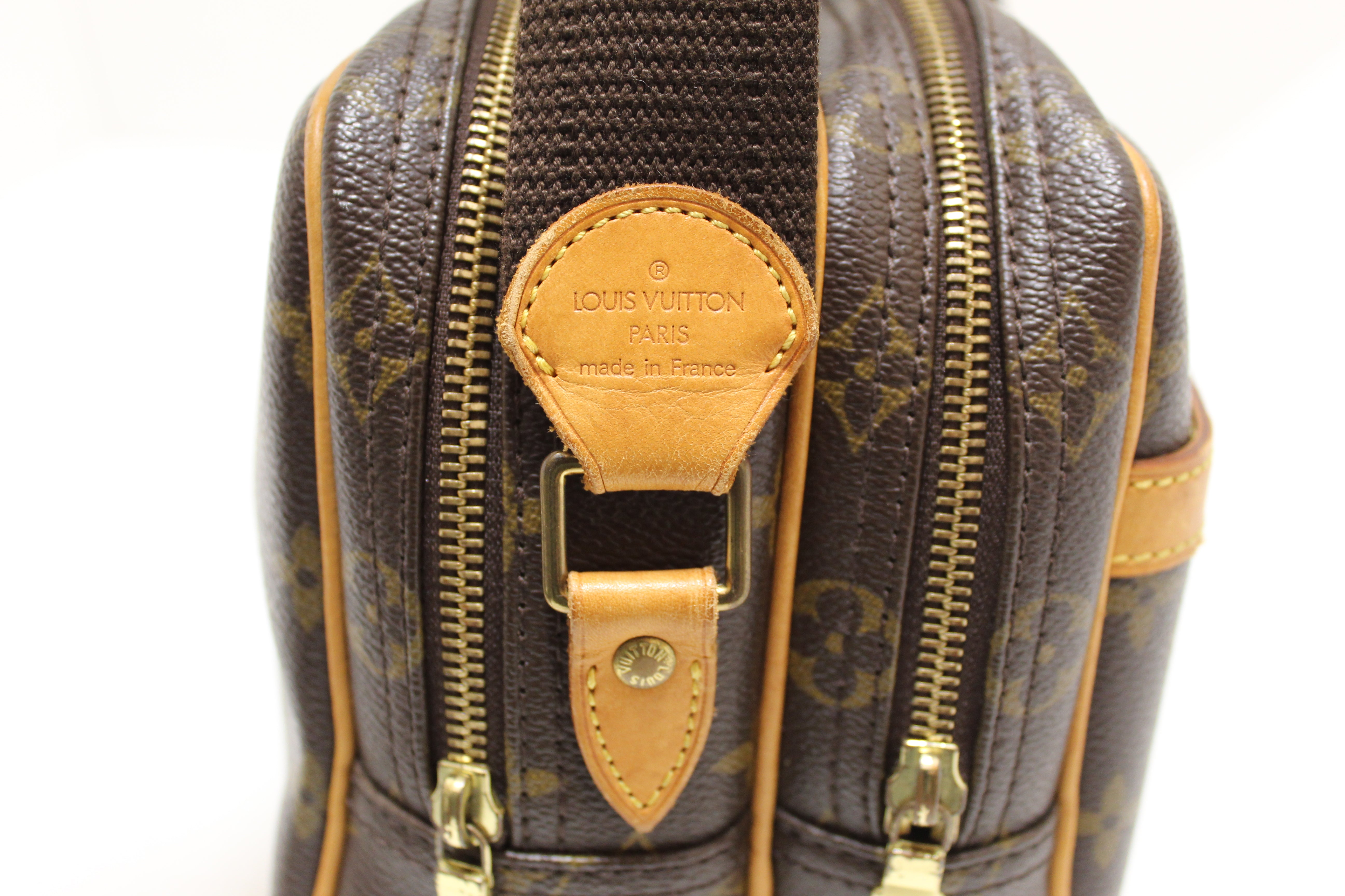 Authentic Louis Vuitton Monogram Reporter PM Messenger Bag - Luxury Leather Crossbody Bag for Women - Perfect for Work, Travel & Everyday Use