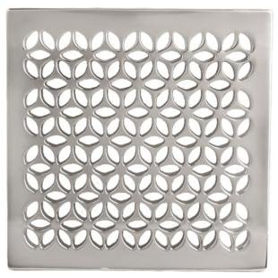 6 Inch Stainless Steel Shower Drain with Hair Catcher - Slip-Resistant Grate for Bathroom, Floor Drain for Wet Room, Shower Base, and Bathtub - Easy Installation & Durable Design