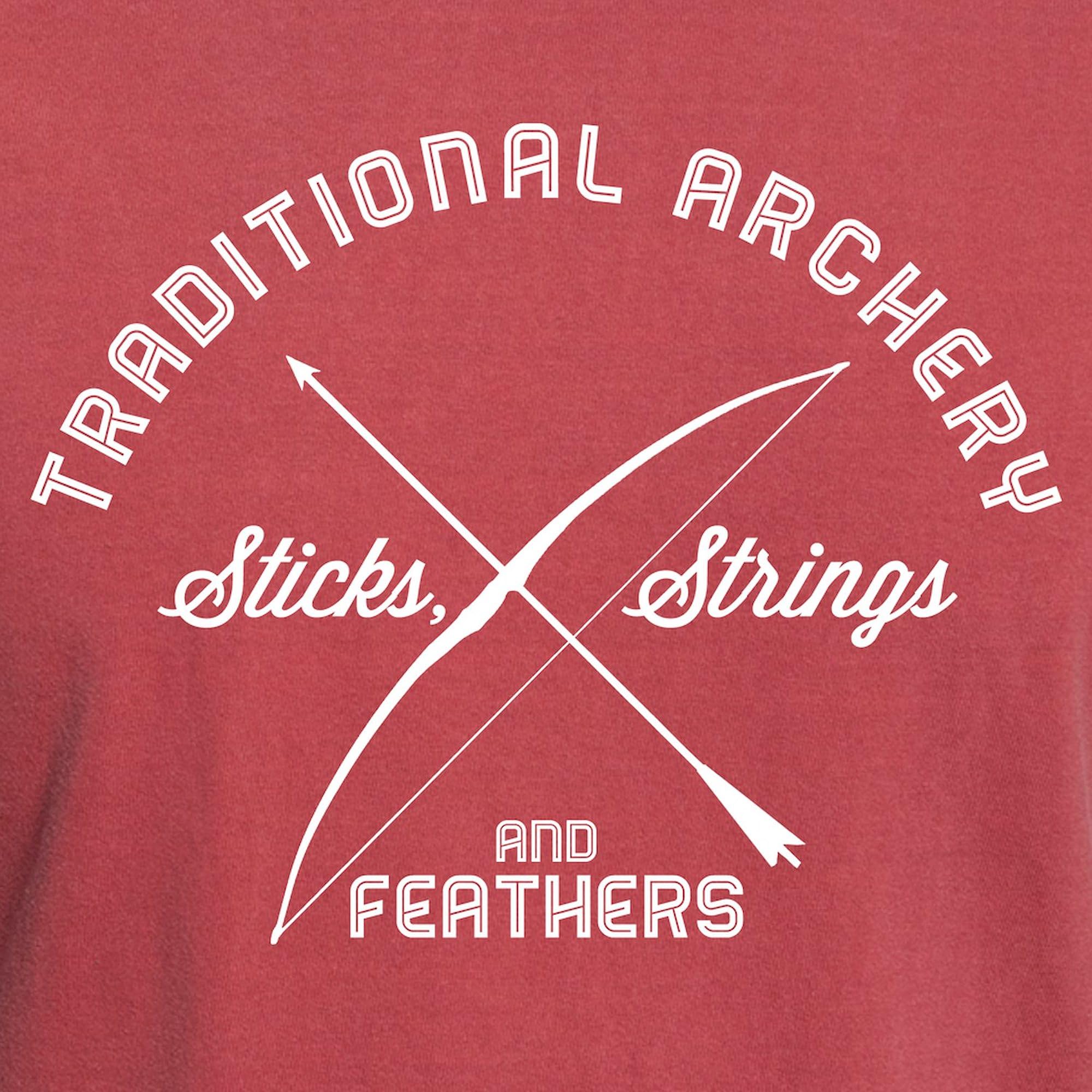 Men's Comfort Colors Archery T-Shirt - CafePress Trad Design | Perfect for Outdoor Activities, Hunting & Casual Wear