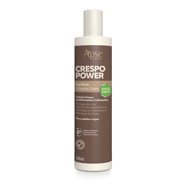 Apse Cosmetics Co Wash - Gentle Cleansing Conditioner for Curly Hair, 10 fl oz | Hydrating & Detangling for Natural Curls - Perfect for Daily Hair Care Routine