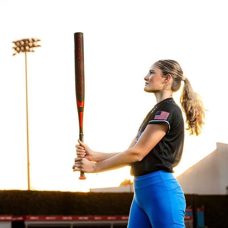 2024 Easton Ghost Advanced 9 Fastpitch Softball Bat -11 Drop Weight (EFP4GHAD9) | USA Baseball & Softball Approved | Perfect for Youth & High School Players | Game Day & Tournament Performance