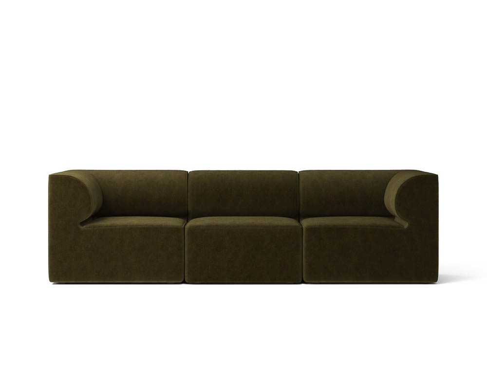 **AUDO CPH Eave Modular 86 Sofa Left Corner Sectional with Upholstery – 86cm Depth – Modern Living Room Furniture for Small Spaces & Apartments**