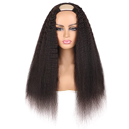 Kinky Straight U Part Wigs
