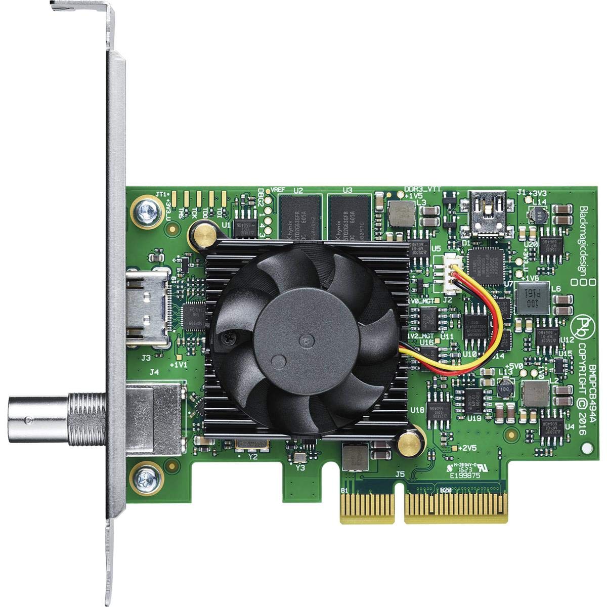 Blackmagic Design DeckLink Mini Monitor 4K - Ultra HD HDMI Video Output Card for Professional Video Editing & Live Streaming | Compatible with Mac & Windows PCs | Ideal for Film Production, Broadcast & Content Creation