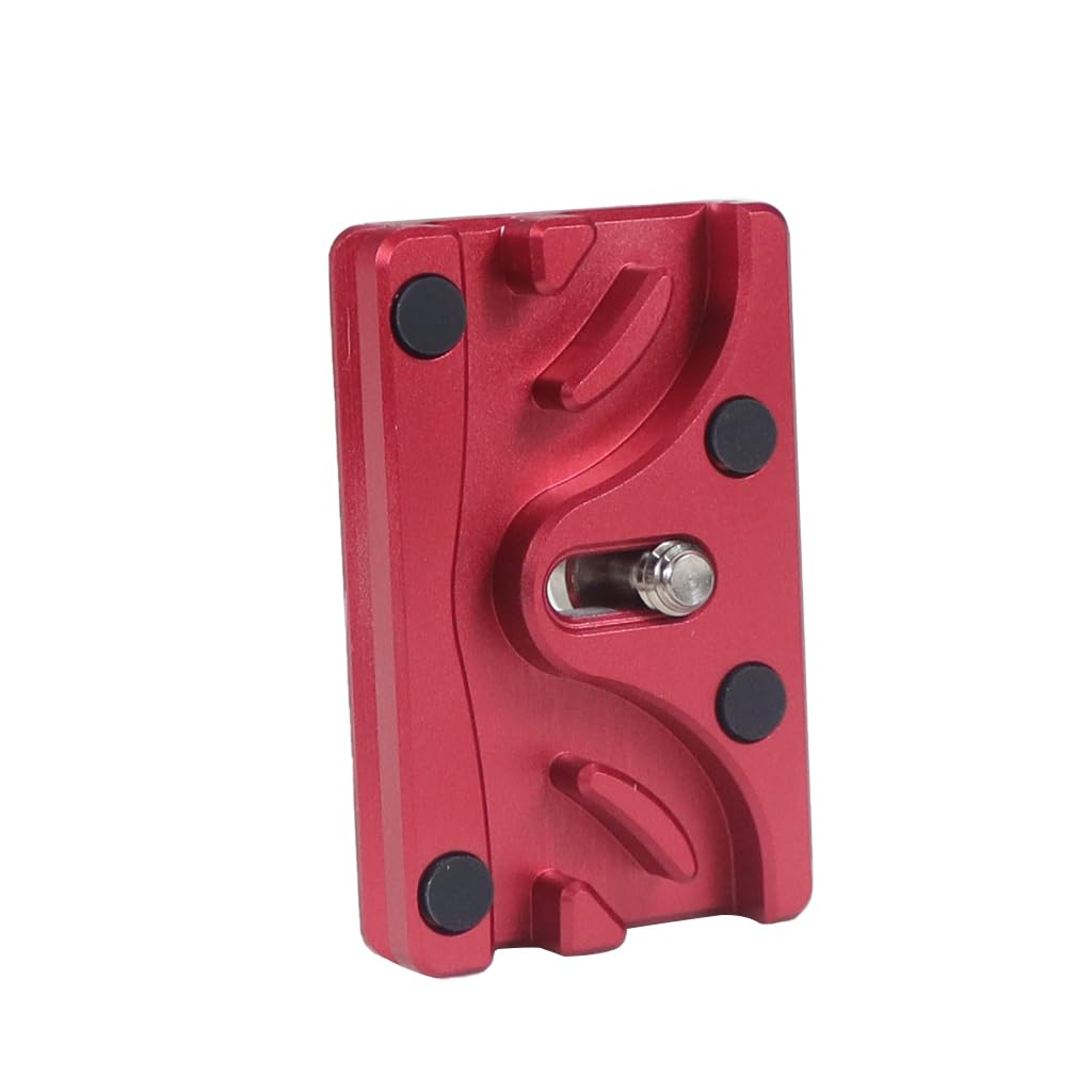 CS PRIORITY Cable Clamp Block for Tripod & Monopod - Quick Release Plate Compatible with Ballhead, Secure Cable Lock Winder, Camera Data Port Protector (Type B) - Perfect for Outdoor Photography & Studio Shoots