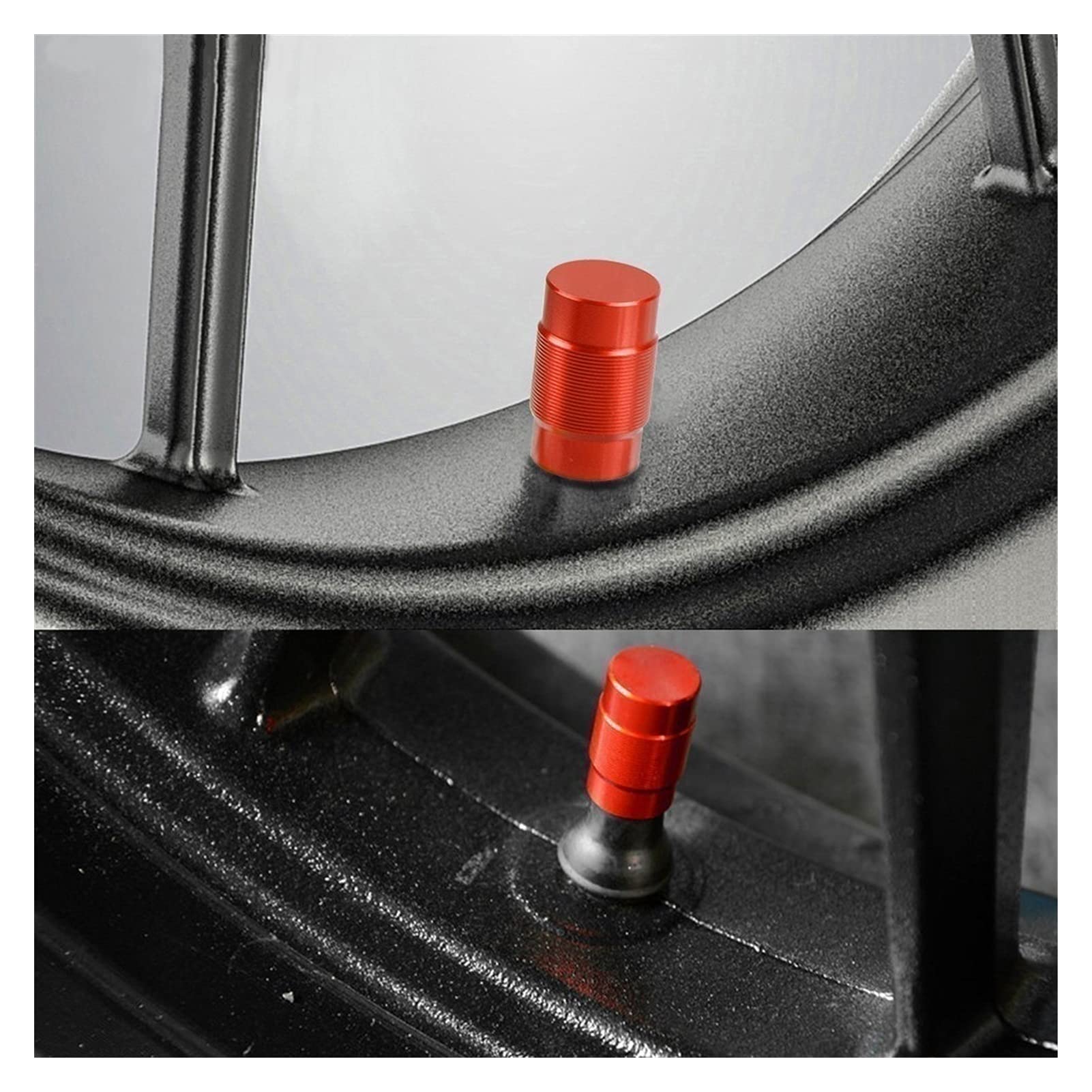 Premium CNC Aluminum Motorcycle Wheel Valve Caps - Airtight Tire Covers for Honda CBR250R (2011-2018 Models) | Durable Bike Accessories for Street Riding & Long-Distance Touring