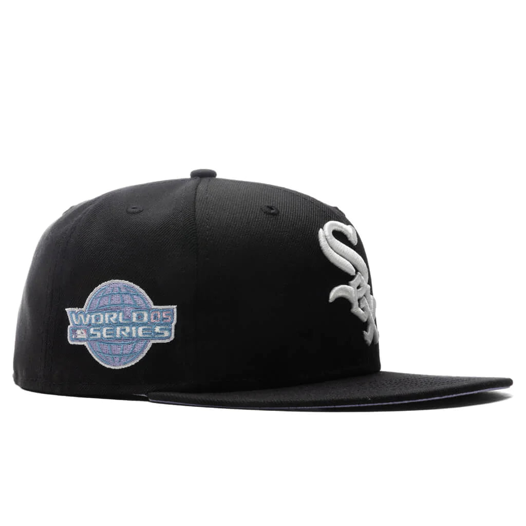 Chicago White Sox Pop Sweat Fitted Baseball Cap - Adjustable Snapback Hat for Men & Women - Perfect for Games, Tailgating & Everyday Wear