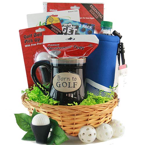 Premium Golf Gift Basket Set - Unique Golf Nut Themed Gifts for Men & Women | Perfect for Birthdays, Father's Day & Corporate Events