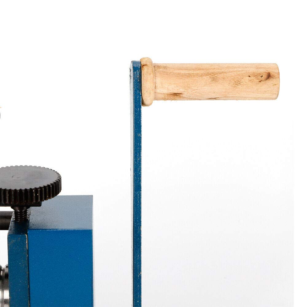 85mm/120mm Manual Jewelry Rolling Mill Machine - Hand Operated Metal Wire Press for Jewelry Making, DIY Craft & Metalworking (120mm) - Perfect for Goldsmiths, Hobbyists & Small Workshops