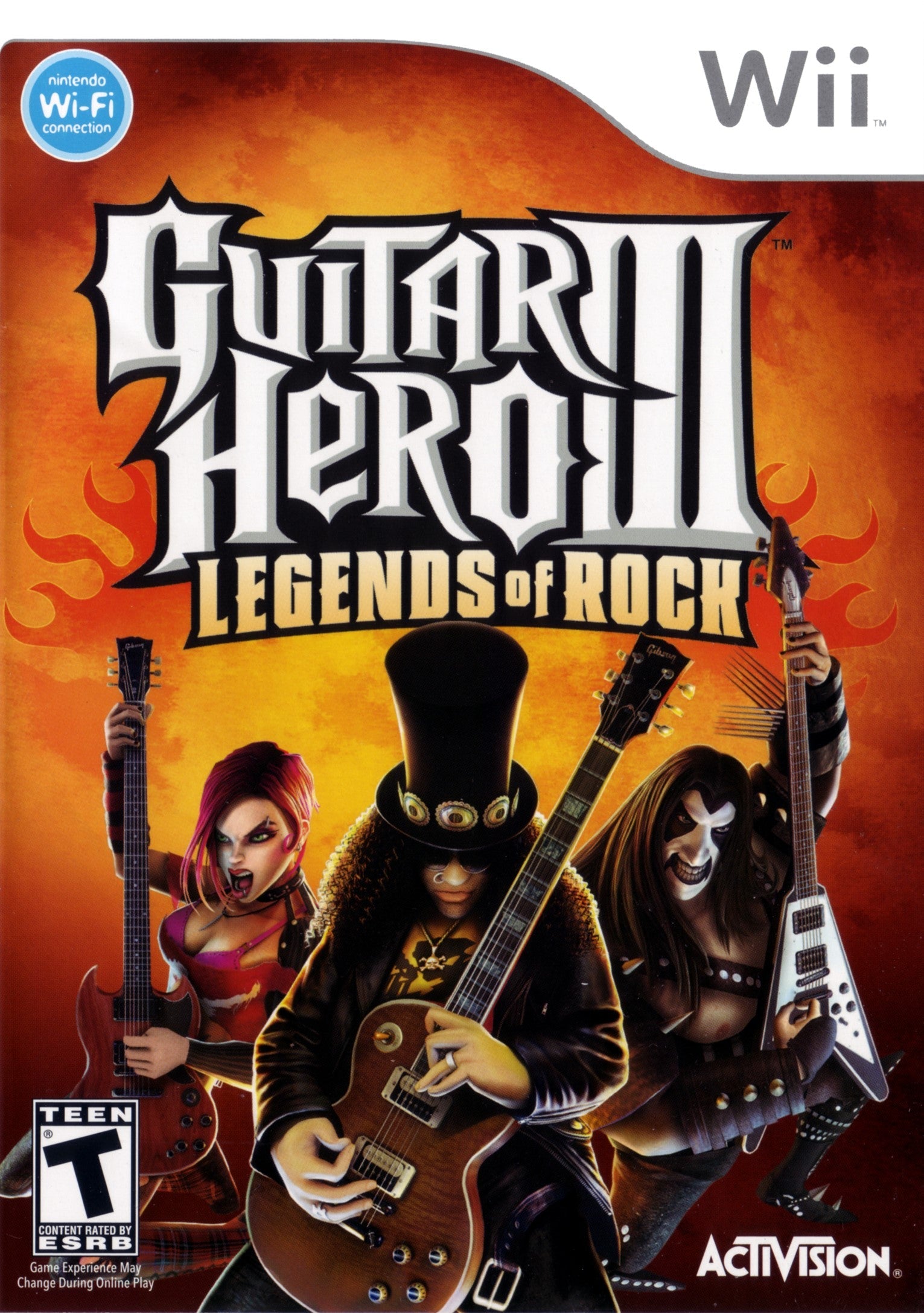 Guitar Hero III: Legends of Rock - Wireless Guitar Controller Bundle for PlayStation & Xbox | Rock Band Video Game Accessory for Parties & Family Game Nights
