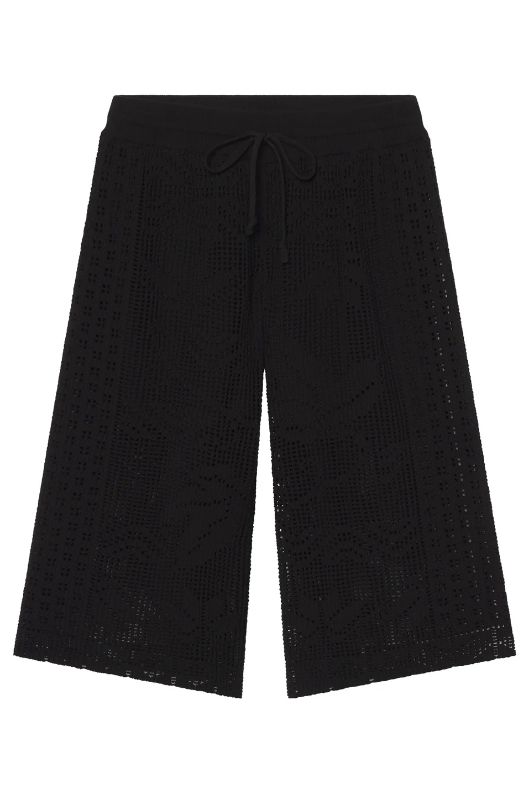 Colby Crochet Knit Shorts for Women - Stylish Black Summer Shorts | Perfect for Beach, Vacation & Casual Outfits