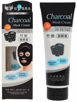 Wiffy Beauty Charcoal Skin Moisturizing Face Pack (130ml) - Deep Cleansing & Hydrating Facial Mask for Glowing Skin | Perfect for Daily Skincare Routine & Spa Night