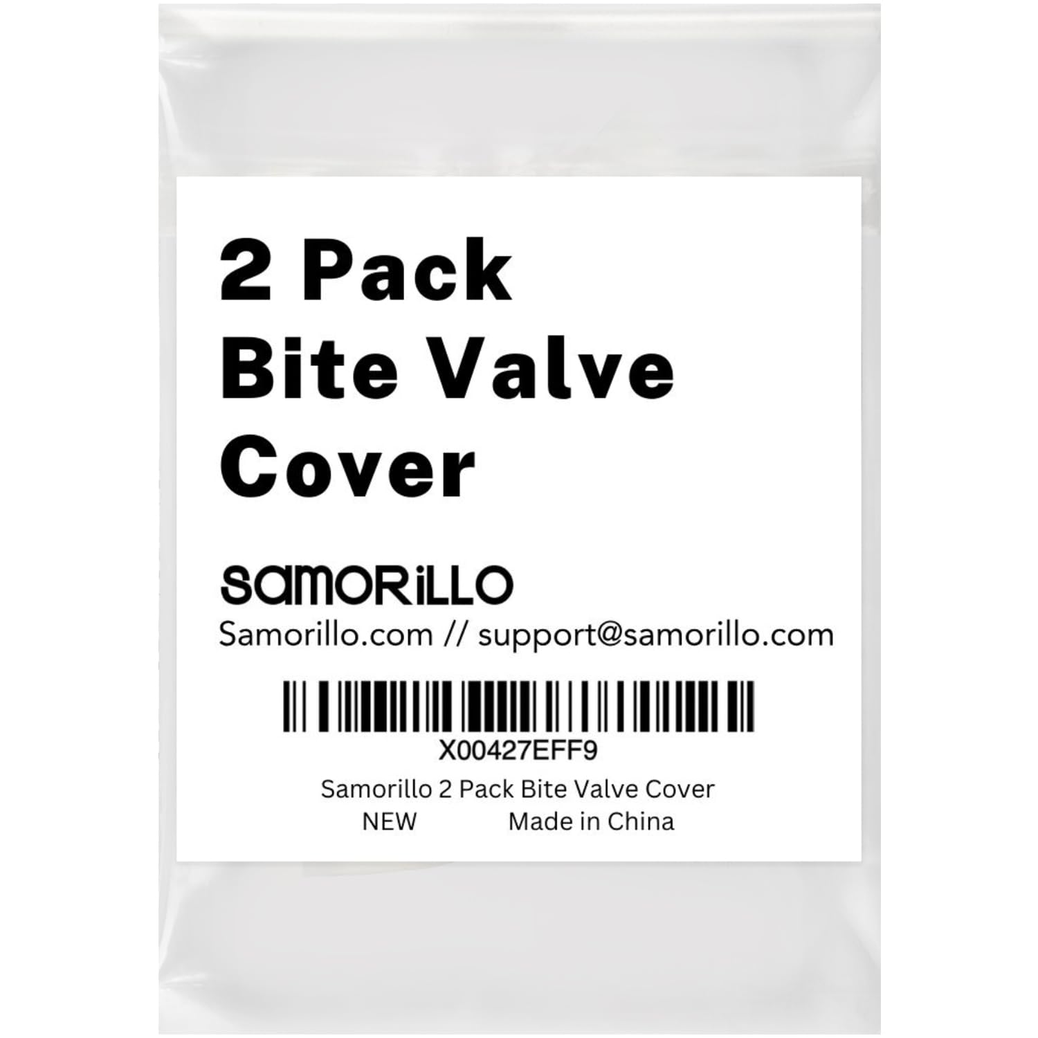 2 Pack Replacement Bite Valve Cover - Compatible with Osprey, Hydrapak, Nathan & Camelbak Hydration Packs & Bladders - Easy Install in Seconds - Keeps Mouthpiece Clean & Protected - Perfect for Hiking, Camping, Running & Outdoor Adventures