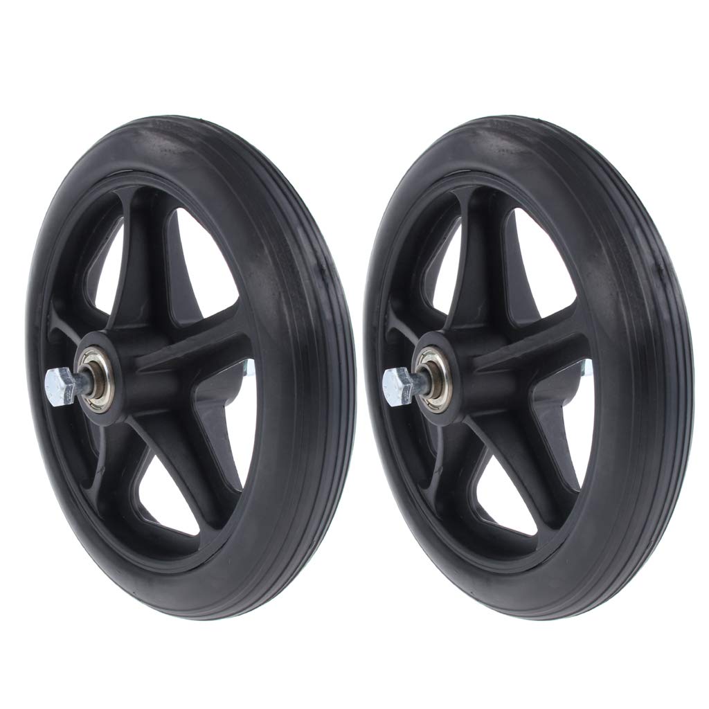 2 Inch Swivel Caster Wheels - Heavy Duty Replacement Casters for Furniture, Carts, and Equipment - Smooth Rolling for Home, Office, and Industrial Use