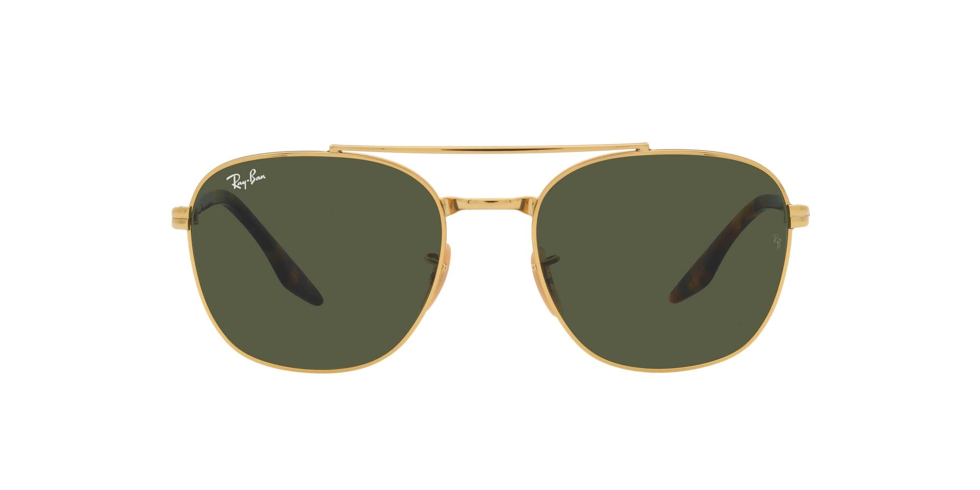 Ray-Ban RB3688 Square Sunglasses for Men & Women - Classic Aviator Style, UV Protection, Polarized Lenses - Perfect for Driving, Outdoor Sports & Fashion Accessories