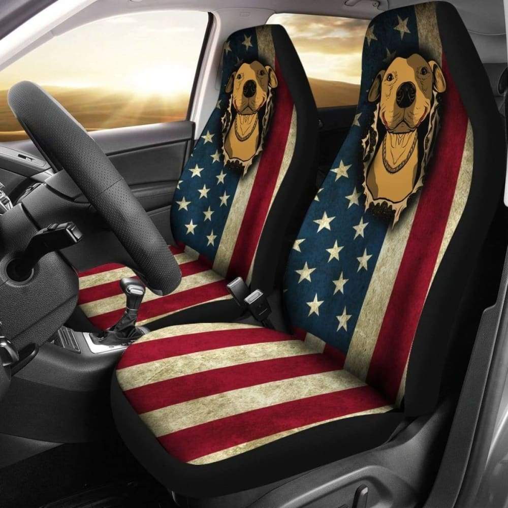 American Pitbull Seat Covers 113510 - Durable Dog Car Seat Protector for Trucks & SUVs | Perfect for Pet Lovers & Outdoor Adventures