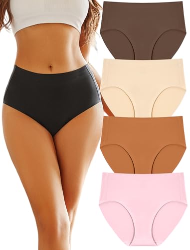 Mocha Gray & Brick Yellow & Beige & Pink