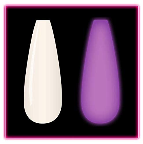 Kiara Sky Nail Dipping Powder - Professional Glow Dip Powder for Nail Art & Manicures - Long Lasting Nail Dip Powder Kit - 1 Oz GLOW GETTER Collection - Perfect for Salon, Home DIY & Special Occasion Nail Designs