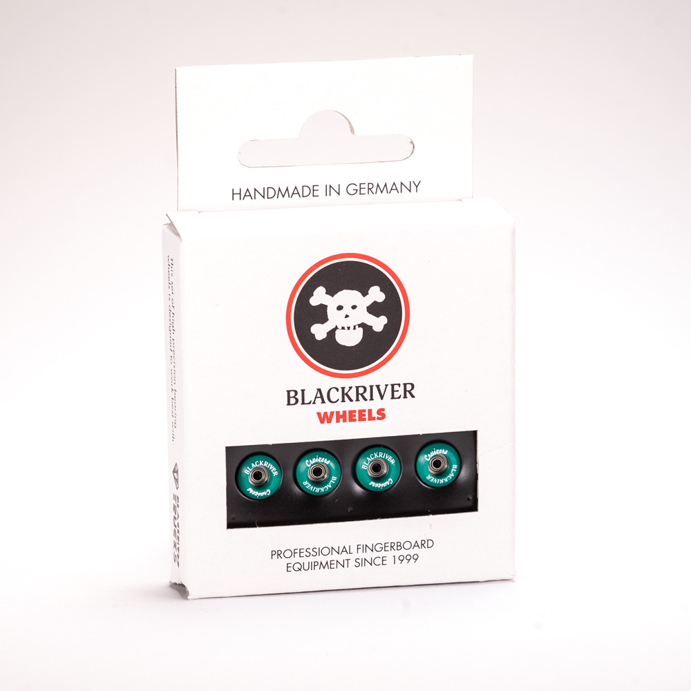Blackriver Cruizer Fingerboard Wheels - High Performance Skateboard Wheels for Fingerboarding - Perfect for Tricks, Stunts & Mini Skateboarding at Home or Office