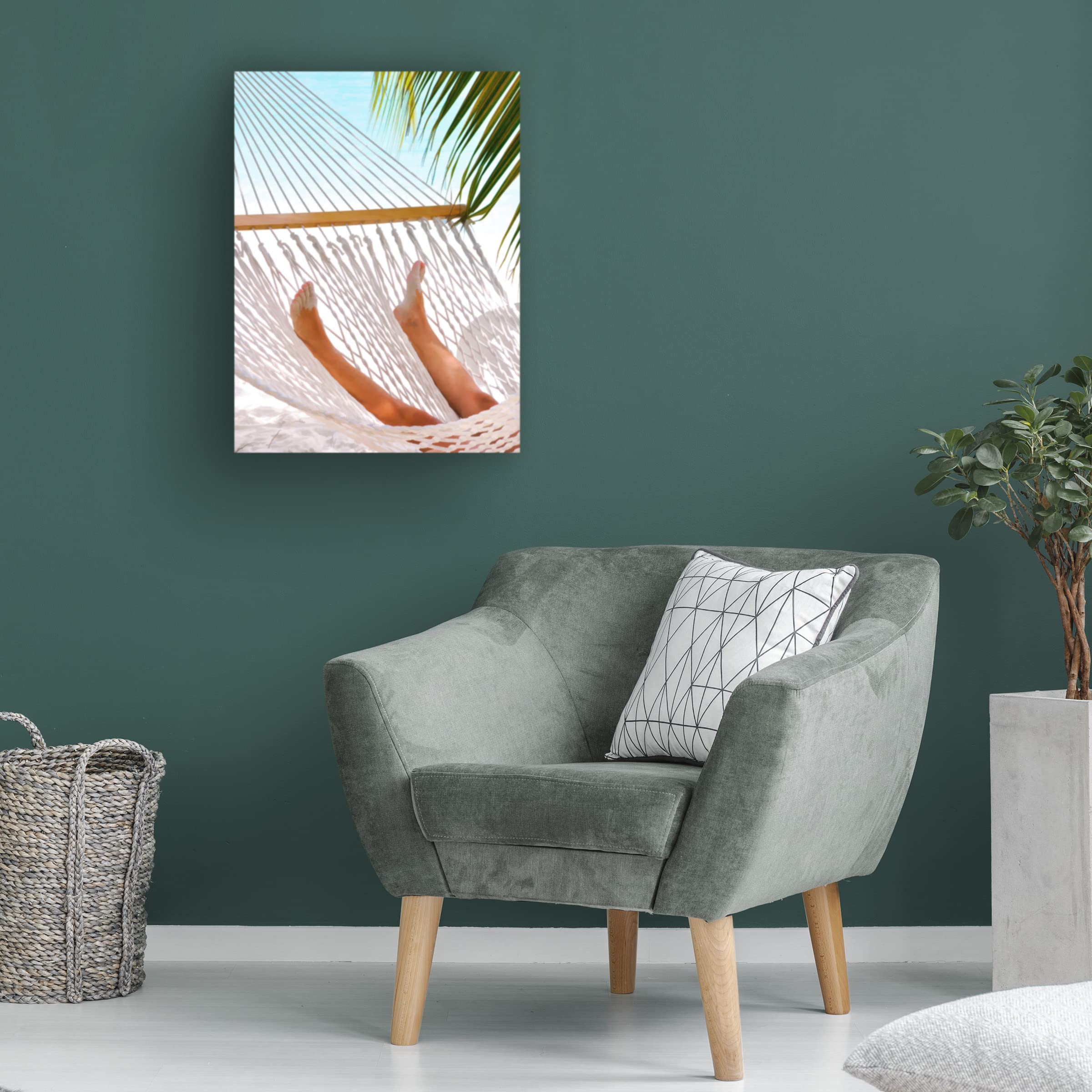 Trademark Fine Art 'Exhale' Canvas Wall Art by Jack Reed - Modern Abstract Painting for Living Room, Bedroom & Office Decor