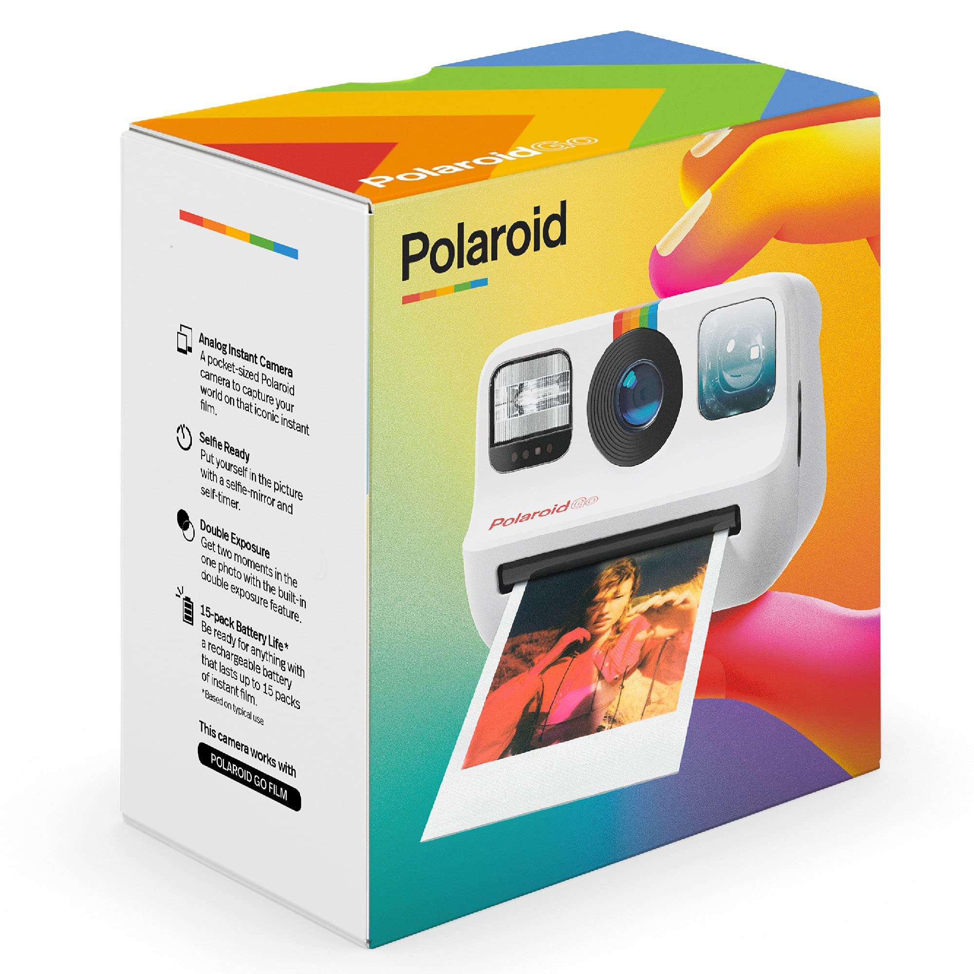 Polaroid Go Instant Mini Camera (9035) - Refurbished Compact Vintage-Style Camera for Travel, Parties & DIY Photo Albums
