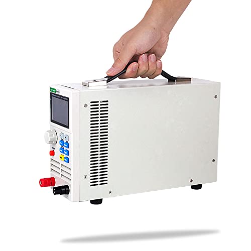 400W Programmable DC Electronic Load Tester - 0-150V, 0-20A Dual Channel Battery Tester (ET5420A+, Gray) - Perfect for Lab Testing, Power Supply Evaluation & Battery Capacity Analysis