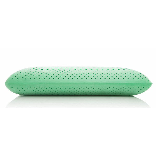 Malouf Zoned Dough Peppermint Pillow - Cooling Memory Foam Neck Support Pillow for Side, Back & Stomach Sleepers - Perfect for Hot Sleepers & Pain Relief at Home, Travel & Office