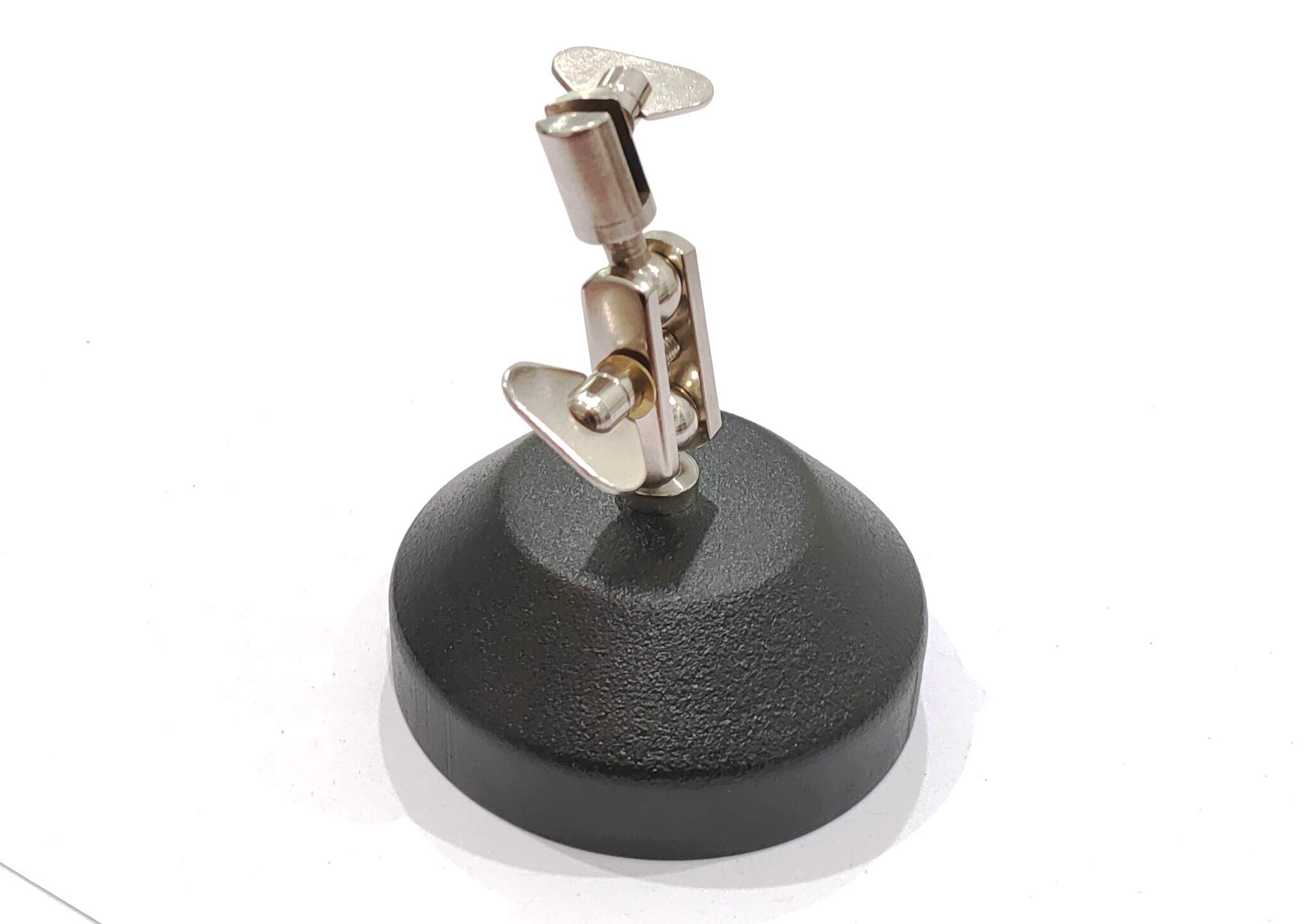 Premium Third Hand Round Base Jewelry Tool - Perfect for Soldering, Beading & Wire Wrapping - Essential Jewelry Making Supplies for DIY Crafters & Professionals