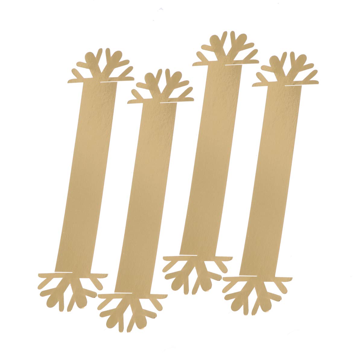 ABOOFAN 25pcs Christmas Napkin Rings Set - Elegant Floral Napkin Holders for Holiday Dinner Parties, Banquets, and Wedding Decorations - Round Napkin Buckles for Xmas Table Setting & Home Decor
