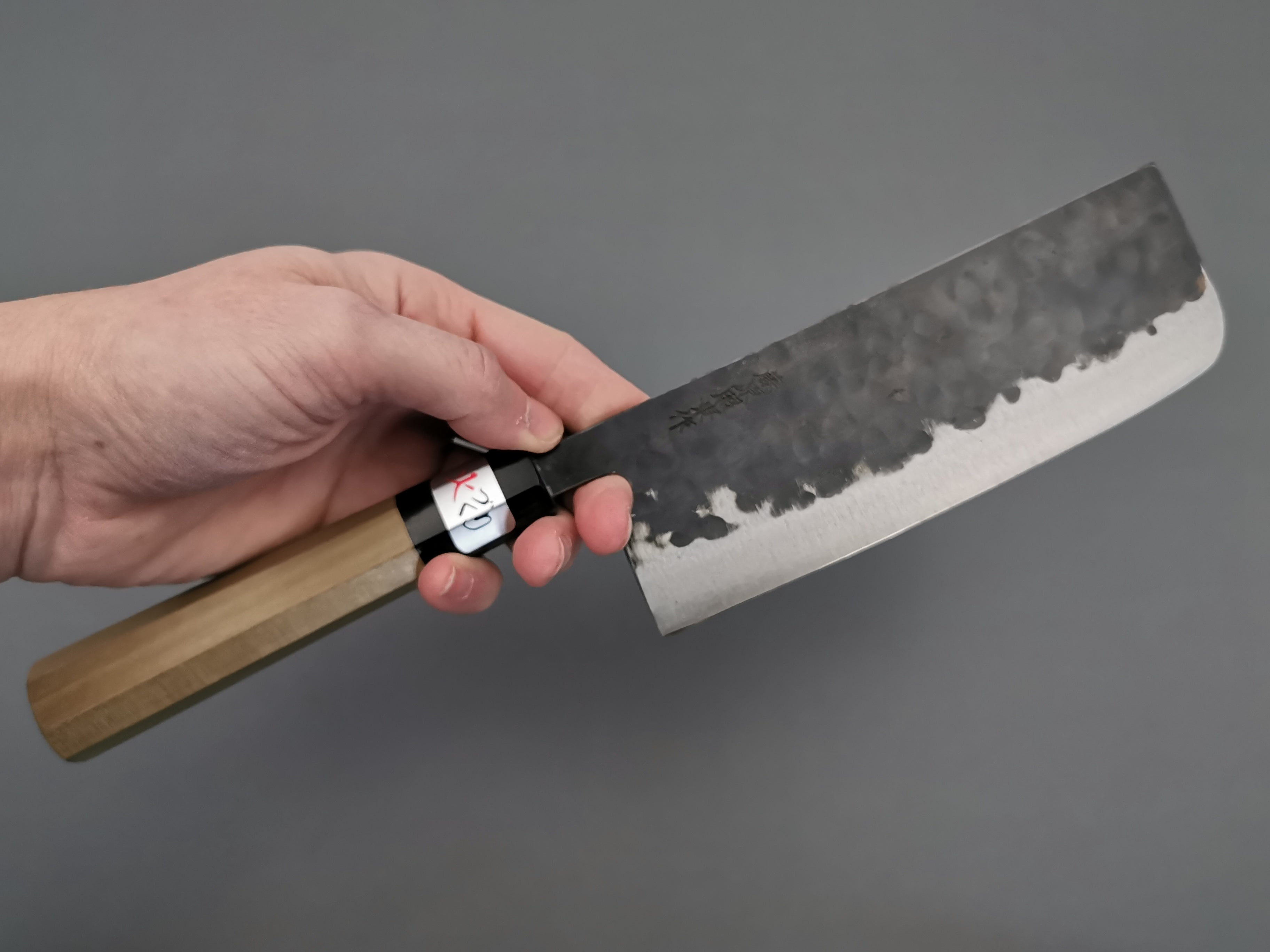 Premium Fujiwara Denka Nakiri Japanese Chef Knife - High-Carbon Steel Blade for Precision Vegetable Cutting - Ideal for Home Cooks & Professional Chefs - Perfect for Slicing, Dicing & Chopping Vegetables