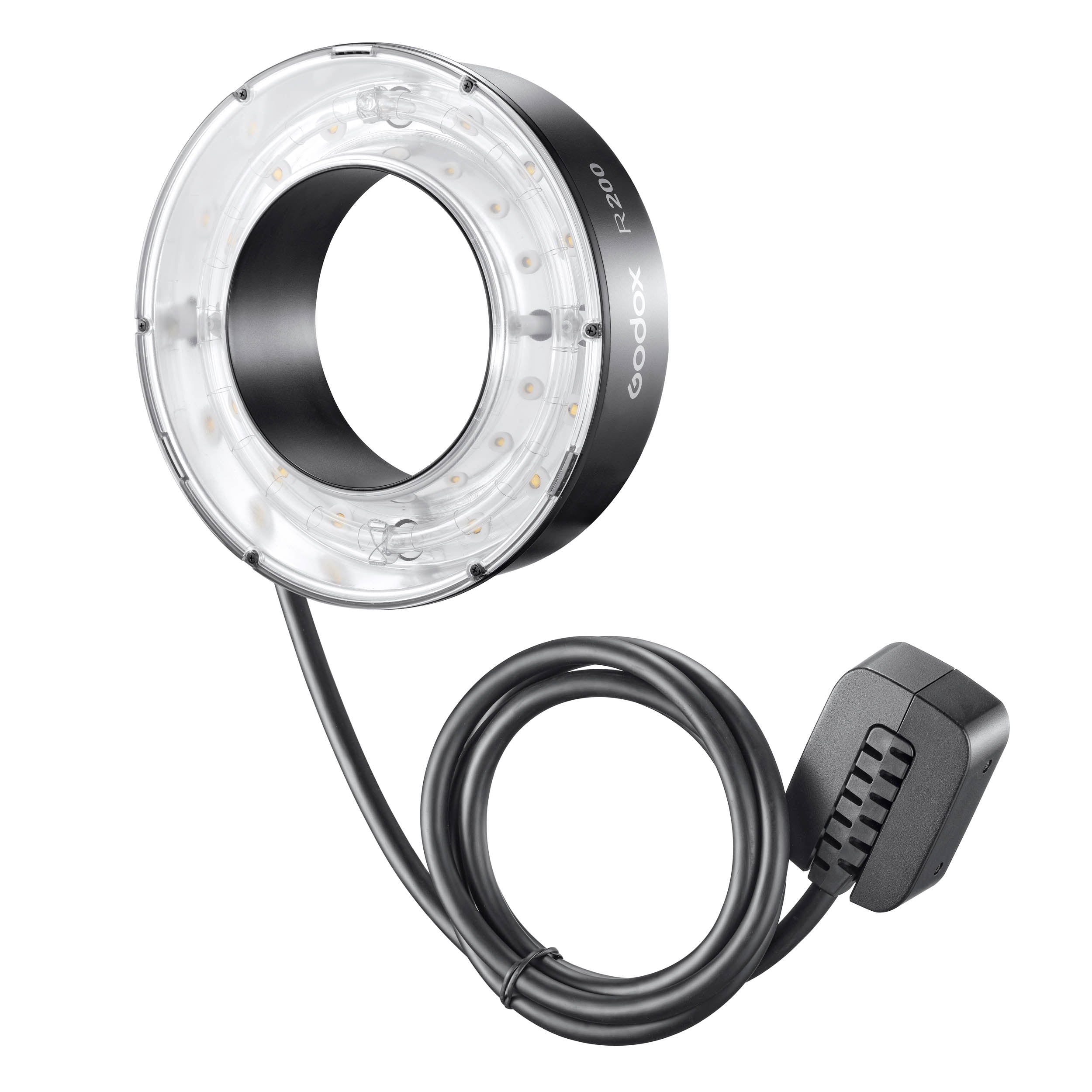 Godox AD200PROII 200Ws Battery-Powered Flash with R200 Ring Flash Attachment - Perfect for Portrait, Fashion, and Product Photography