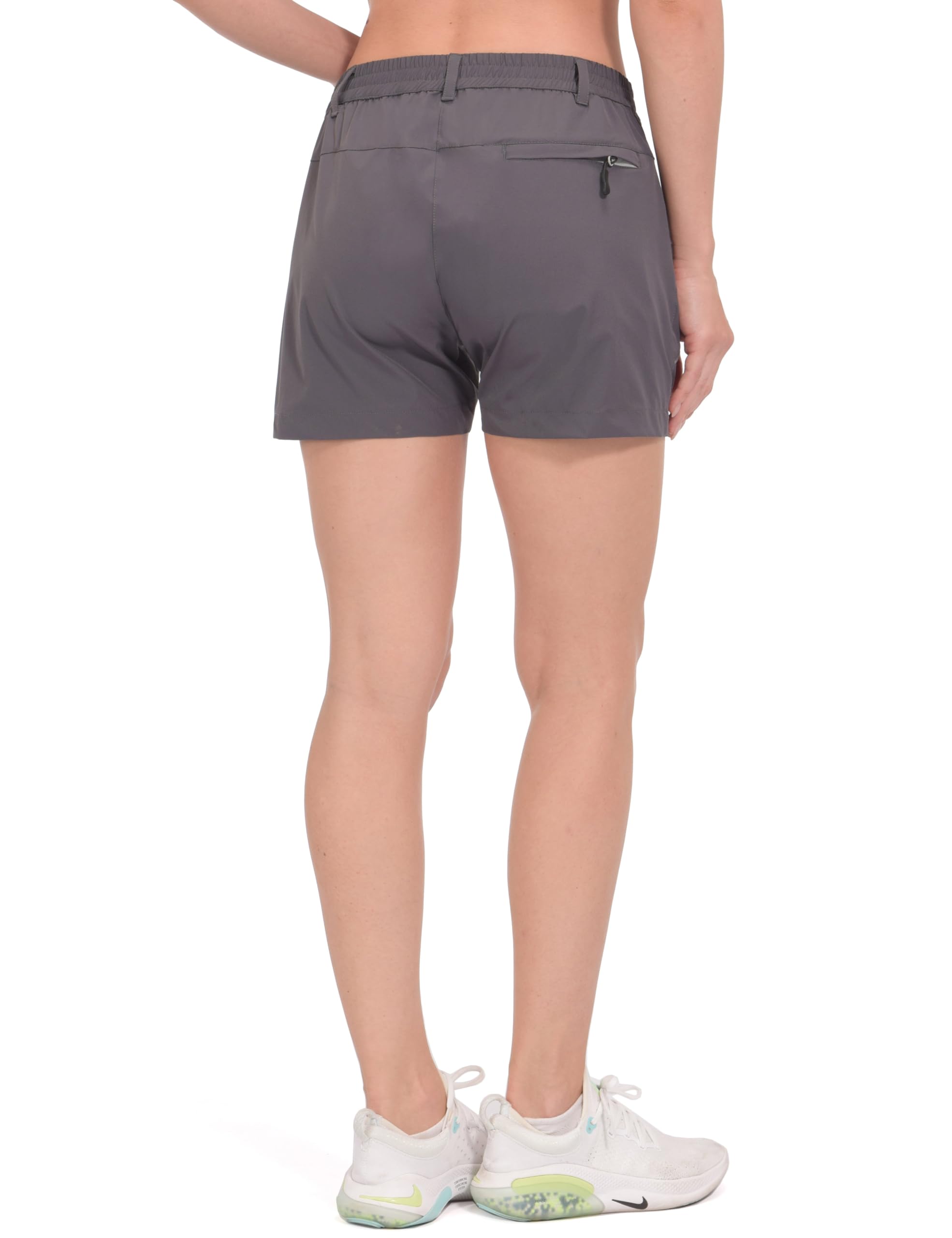 Little Donkey Andy Women's 3.5 Inch Lightweight Stretch Quick Dry Athletic Shorts for Running, Hiking, Golf & Workout - Perfect for Outdoor Sports & Gym Activities