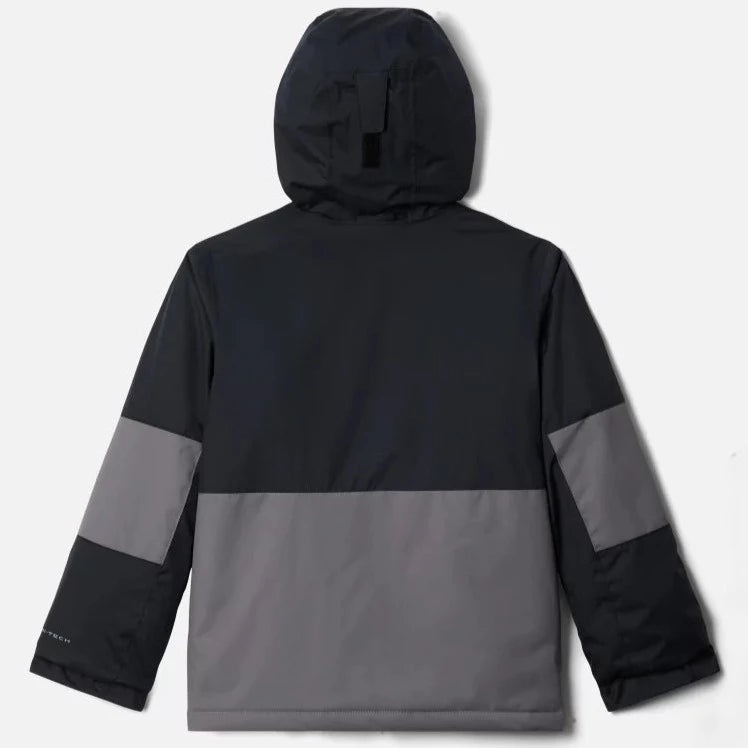Columbia Men's Oso Mountain™ Insulated Jacket - Waterproof Winter Coat for Hiking & Outdoor Activities | Black/City Grey | Cold Weather Protection for Camping & Snow Sports