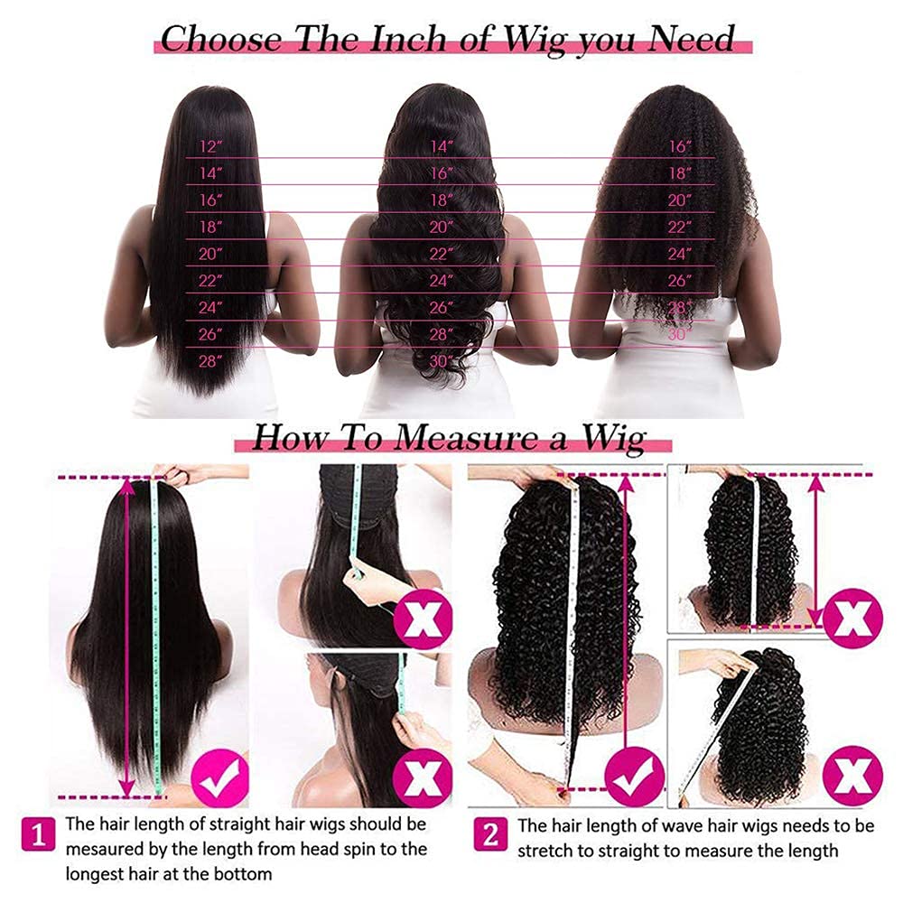13x4 Brazilian Human Hair Lace Front Wig for Black Women - 30# Blonde Brown, Glueless Italian Yaki Kinky Straight, 12 Inches with Baby Hair | Perfect for Daily Wear, Parties & Special Occasions