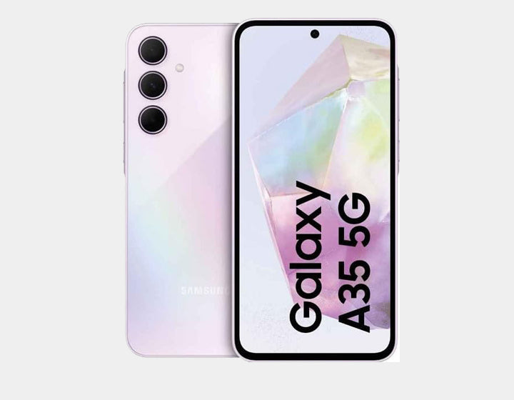 Samsung Galaxy A35 5G Unlocked Smartphone - 256GB ROM 8GB RAM Dual SIM GSM - Awesome Lilac Color | Perfect for Streaming, Gaming & Business Use