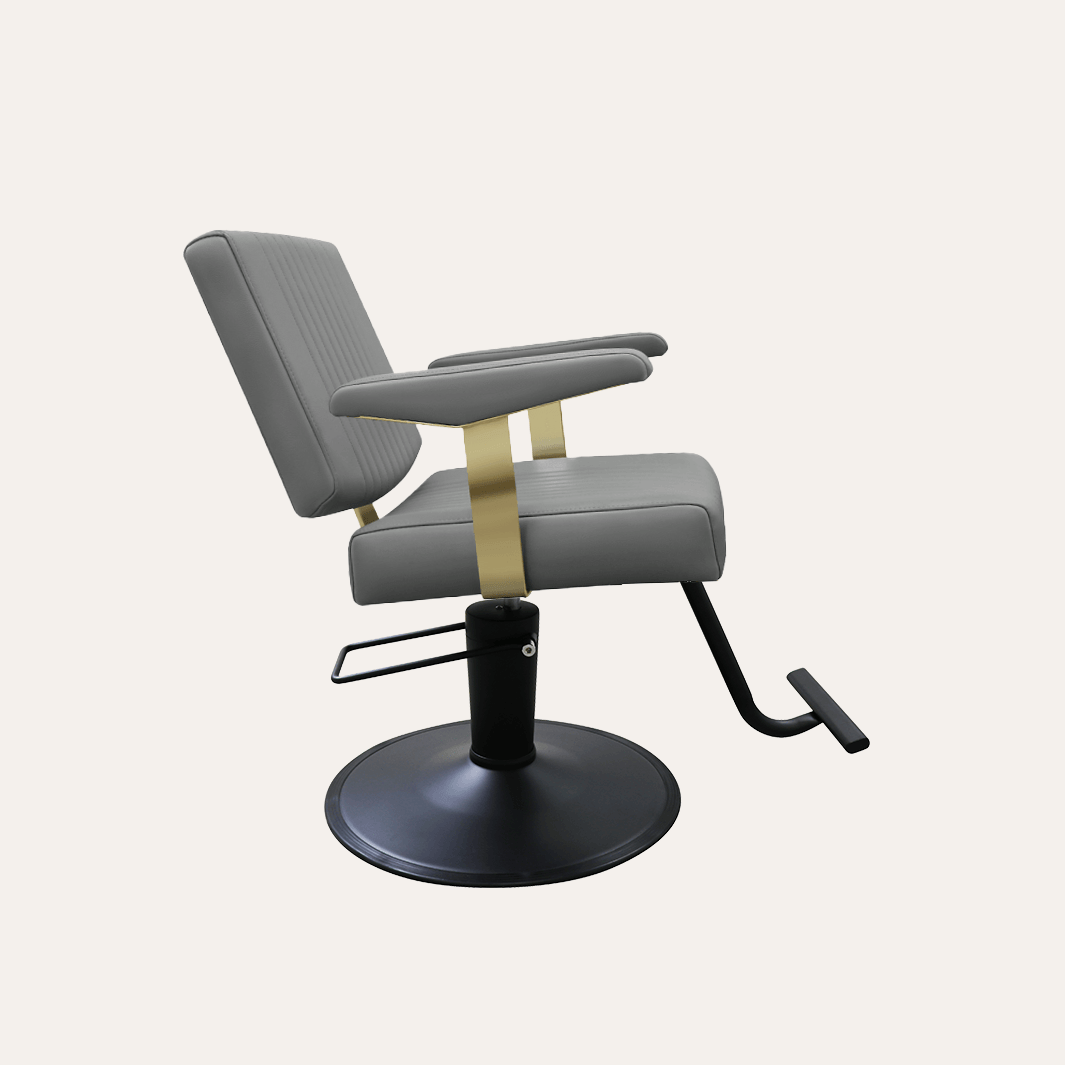 ATHENA Professional Salon Chair - Adjustable Hydraulic Styling Chair for Hairdressers & Barbers - Perfect for Salons, Barber Shops & Home Use