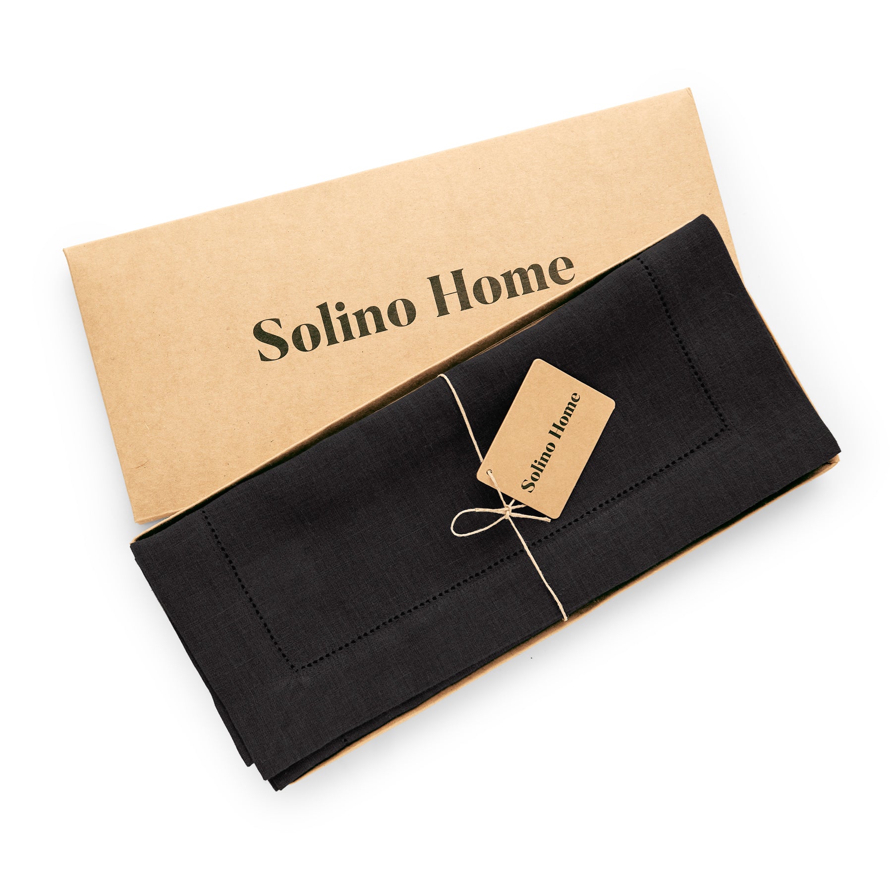 Sonoma Hemstitch Table Runner - Elegant Linen Table Decor for Dining & Special Occasions | Perfect for Weddings, Holidays & Home Decor