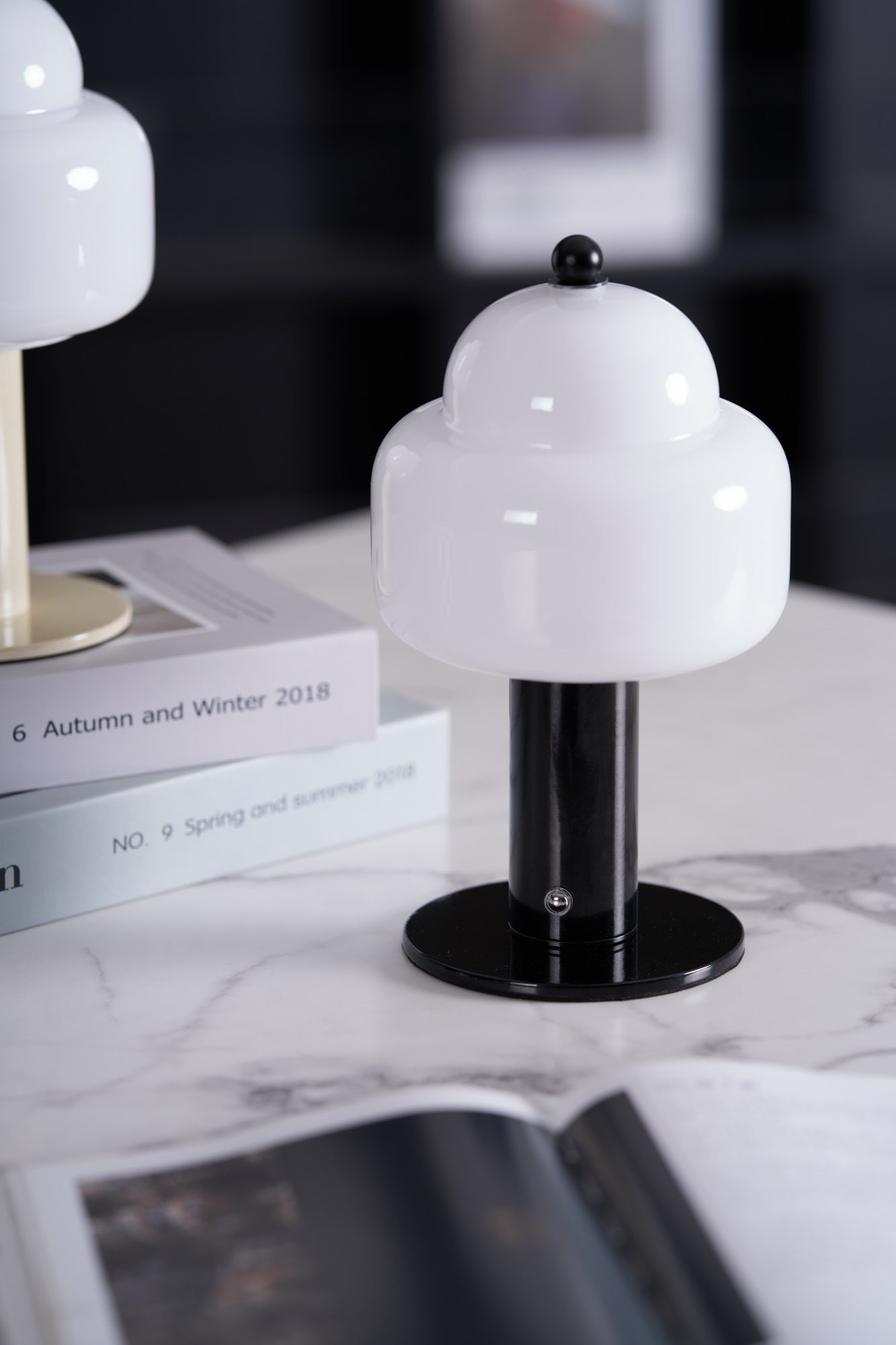 Modern Cloud Dome Table Lamp - Soft Glow LED Night Light for Bedroom, Nursery & Living Room - Perfect for Relaxation, Reading & Decor