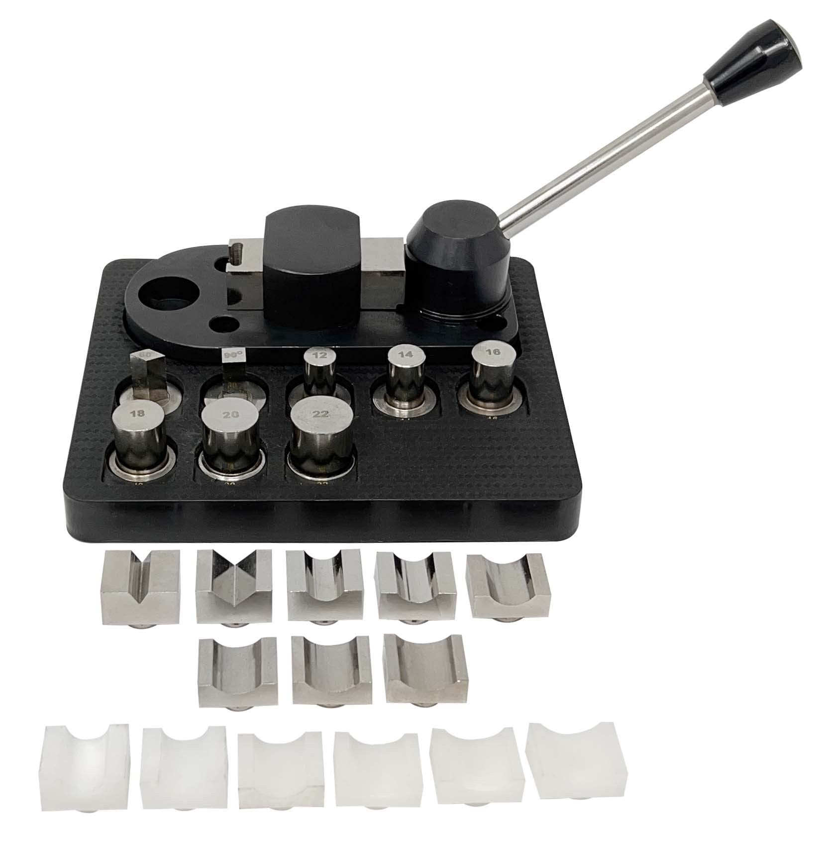 Premium Jewelry Ring Bender Tool Kit with Nylon Dies - Professional Metal Bending Tool for Jewelry Making, Ring Resizing & DIY Craft Projects - Perfect for Jewelers, Hobbyists & Metal Workers