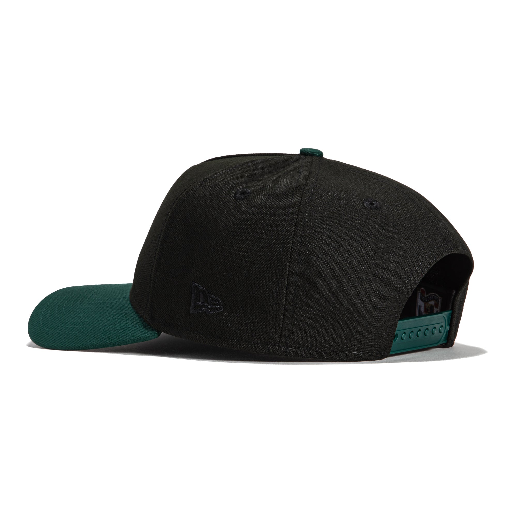 New Era 9Forty A Frame Los Angeles Dodgers 40th Anniversary Patch Snapback Hat - Black & Green Adjustable Baseball Cap for Men & Women - Perfect for Games, Fan Gear & Streetwear Fashion